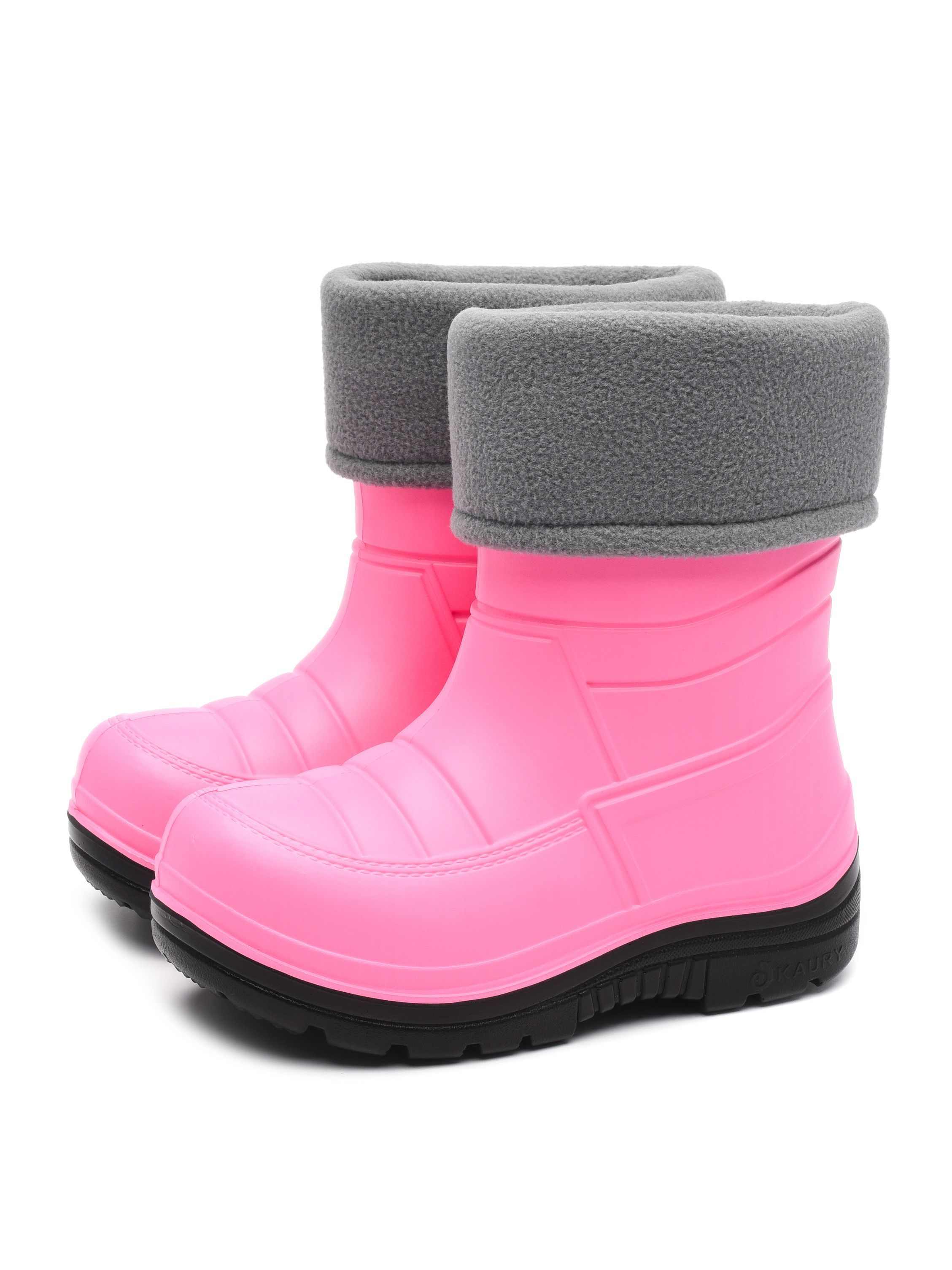 Сапоги резиновые детские KAURY 1337УФ светло-розовый чёрный 31 3999₽