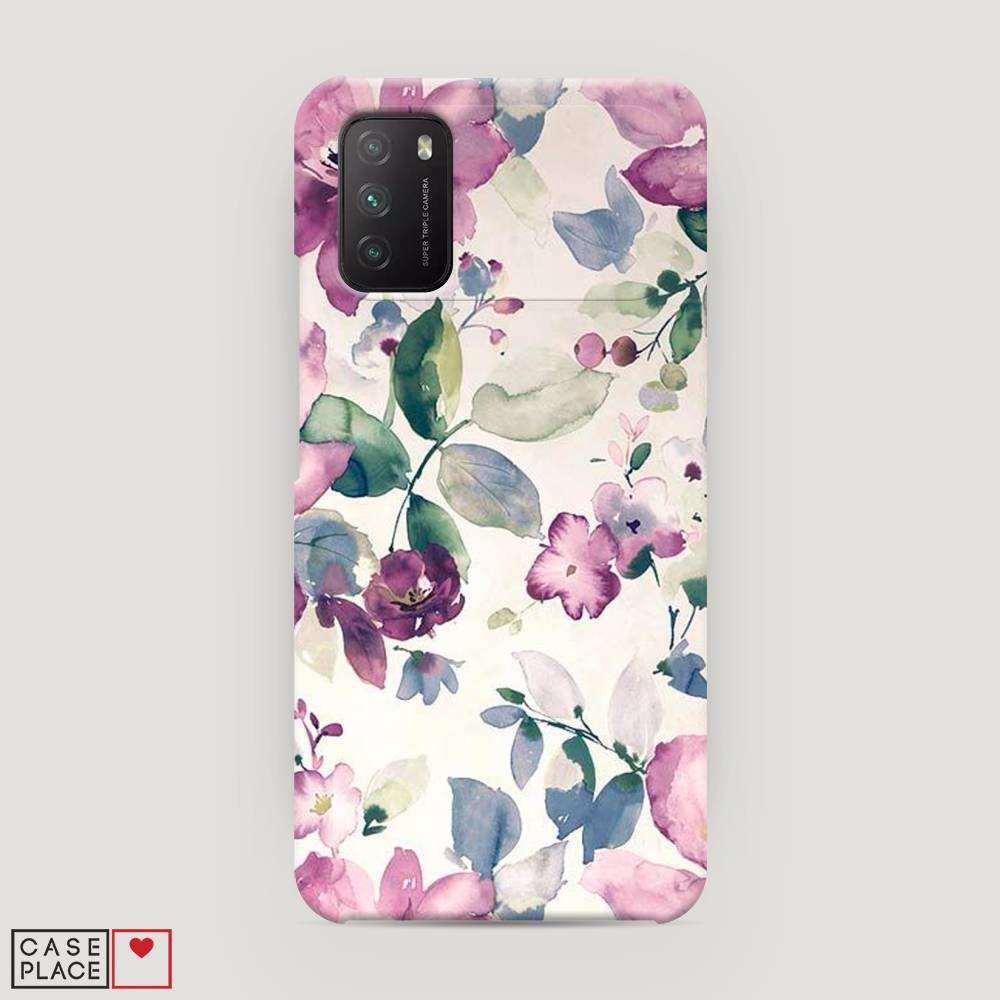 

Пластиковый чехол "Акварельная нежность" на Xiaomi Poco M3, 39520-6