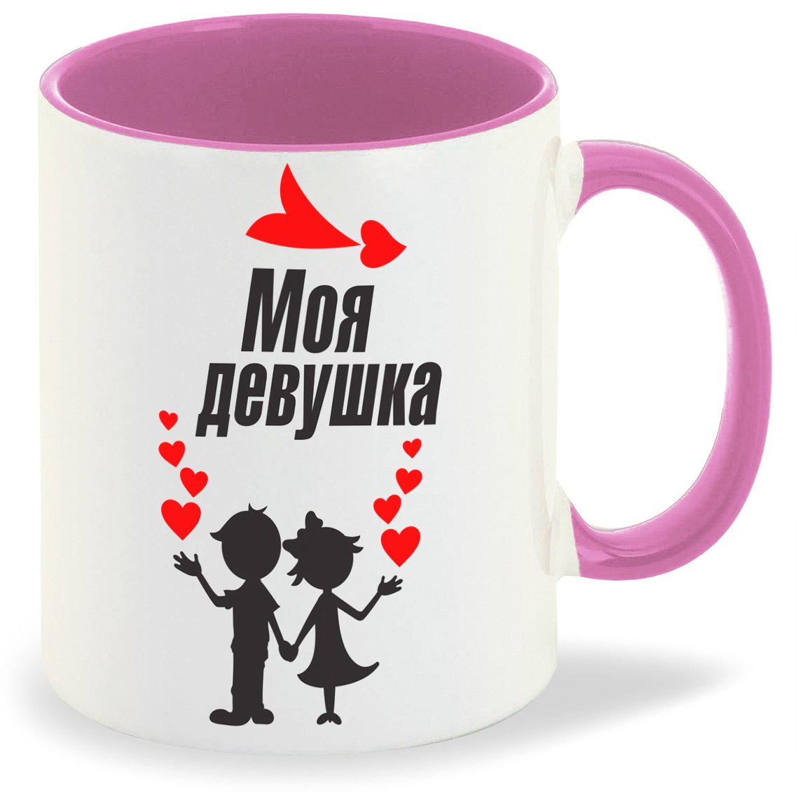 

Кружка CoolPodarok Моя девушка есть пара, Моя девушка есть пара