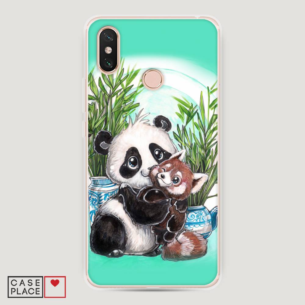 

Пластиковый чехол "Друзья зверята" на Xiaomi Mi Max 3