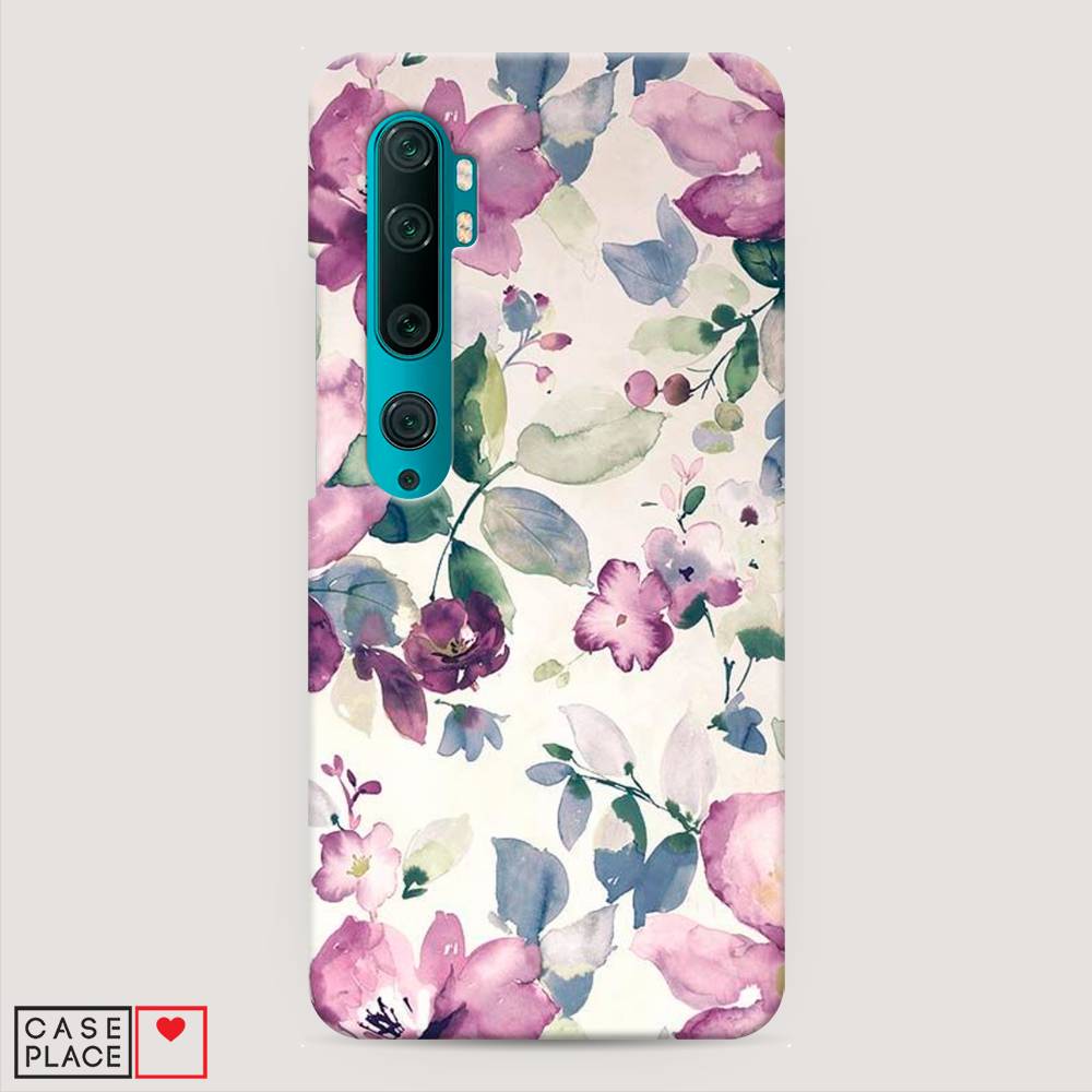 

Пластиковый чехол "Акварельная нежность" на Xiaomi Mi Note 10, 37320-6