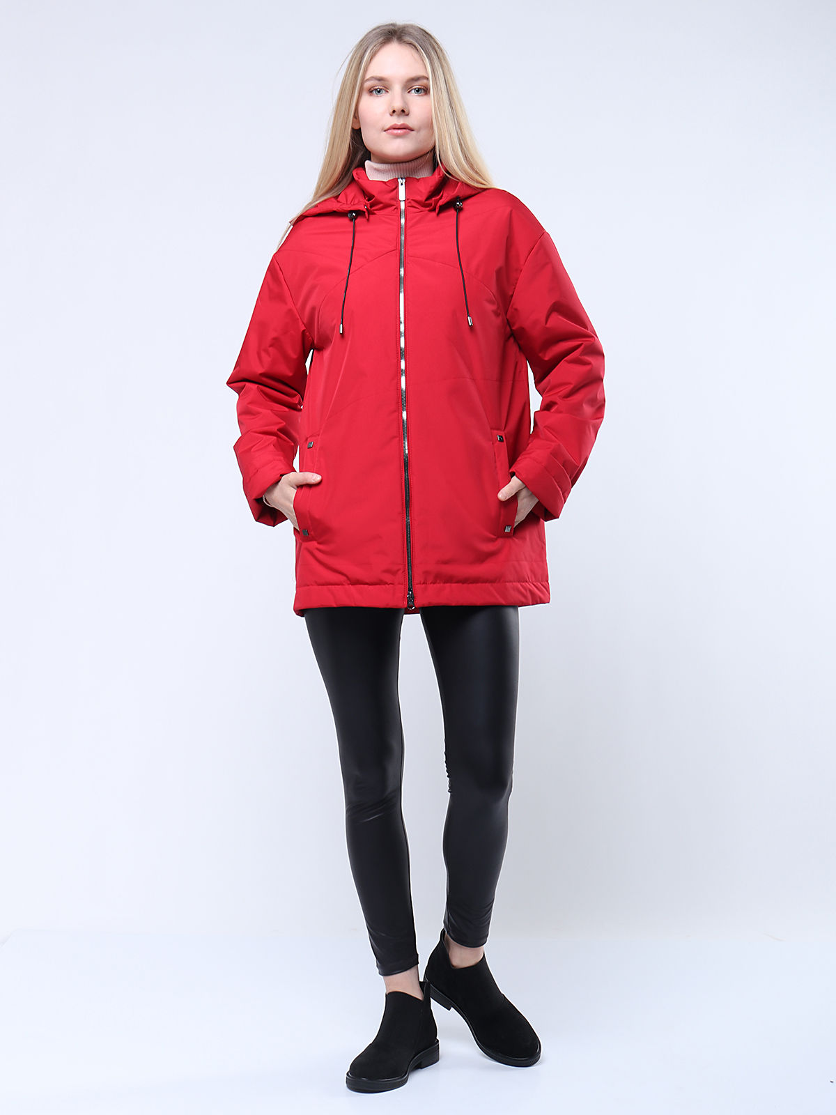 

Куртка женская Maritta 25-3013-10 красная 48 EU, Красный, 25-3013-10