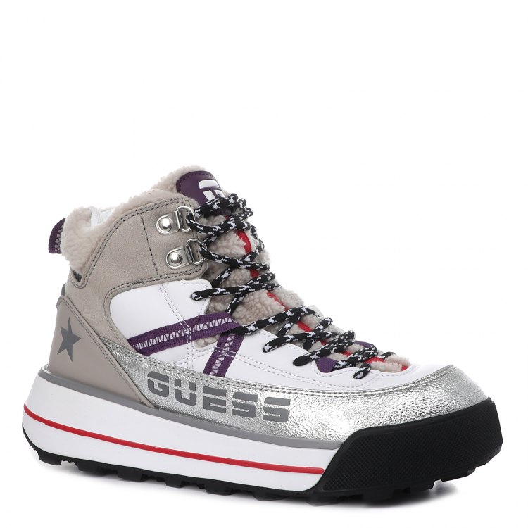 фото Женские ботинки guess rave fl8ravfur12 белый р.37