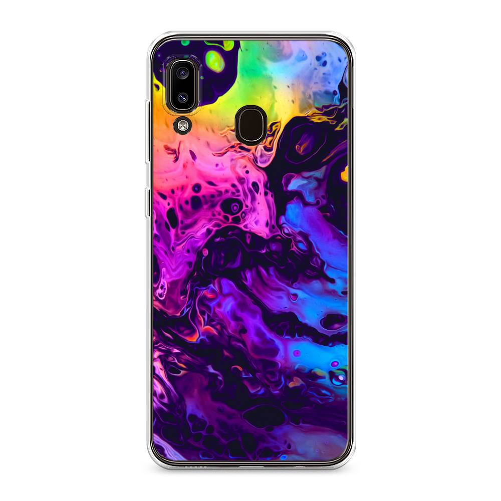 

Чехол Awog "ACID fluid" для Samsung Galaxy A30, Разноцветный, 27550-3