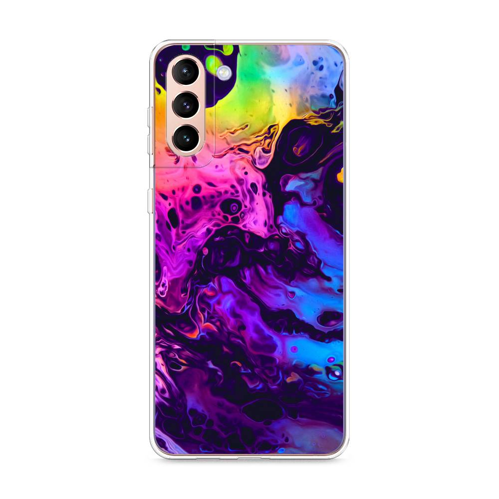 

Чехол Awog на Samsung Galaxy S21 + / Самсунг S21 + "ACID fluid", Разноцветный, 2102150-3