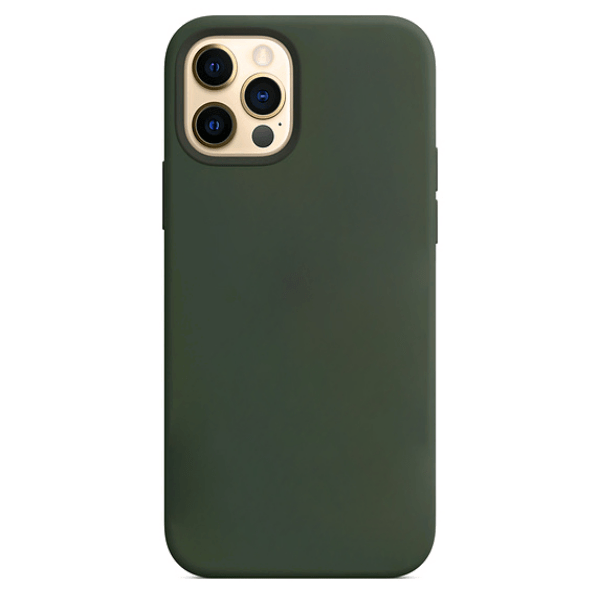 фото Чехол iphone 12 mini silicon case cyprus green (c logo) nobrand