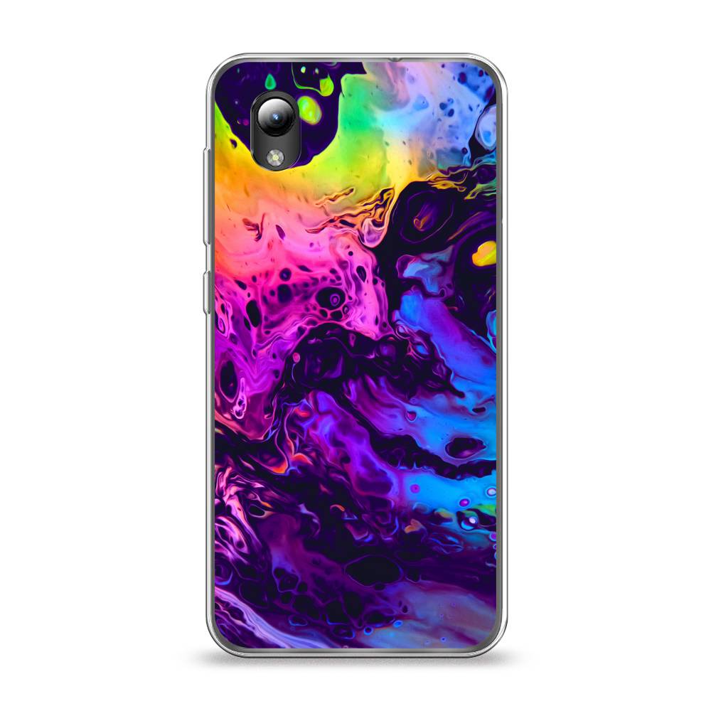 

Чехол Awog на ZTE Blade L8 / ЗТЕ Блэйд L8 "ACID fluid", Разноцветный, 132850-3
