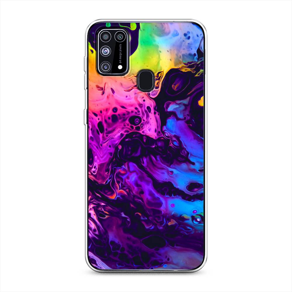 

Чехол Awog на Samsung Galaxy M31 / Самсунг M31 "ACID fluid", Разноцветный, 2100750-3