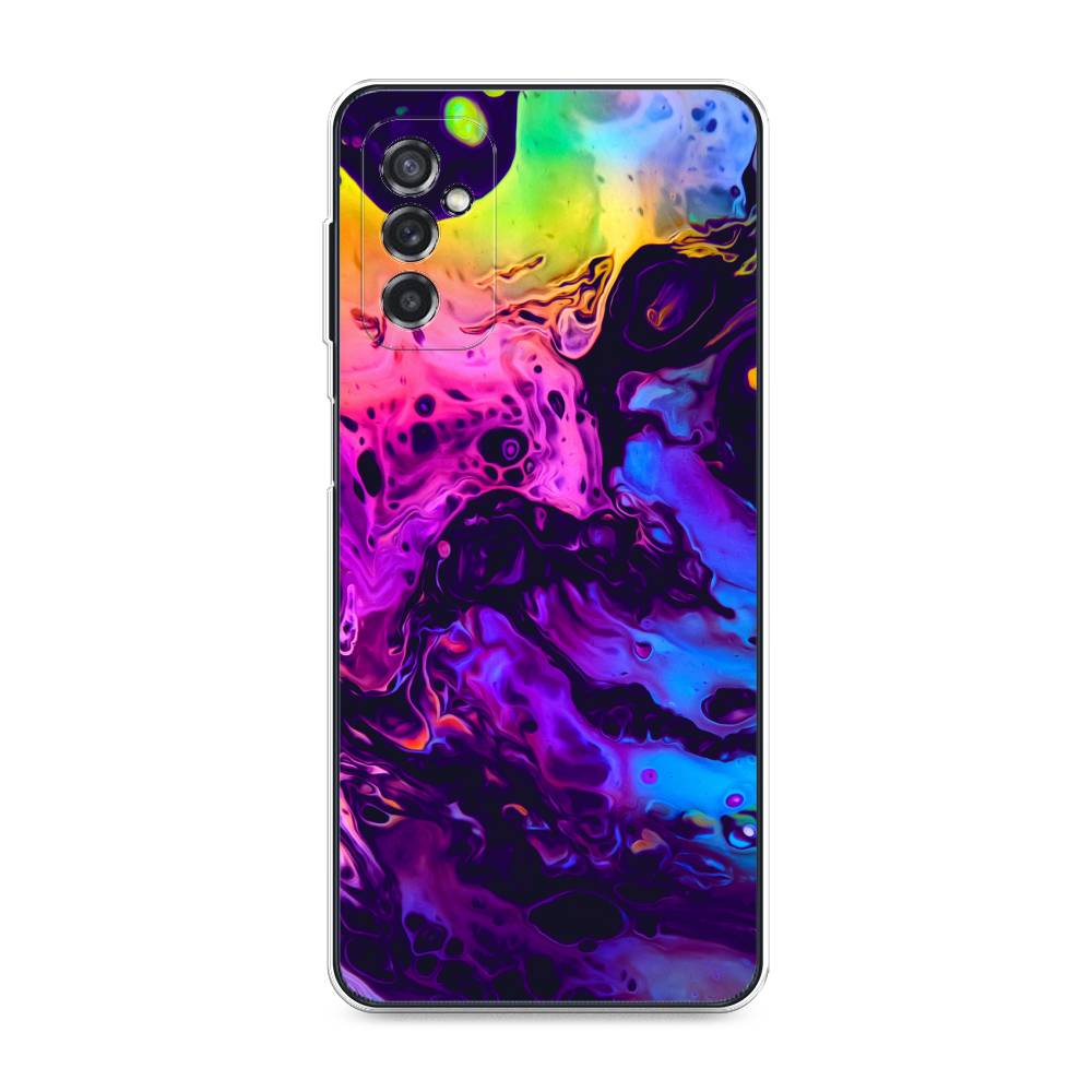 

Чехол Awog на Samsung Galaxy M52 / Самсунг M52 "ACID fluid", Разноцветный, 2104350-3