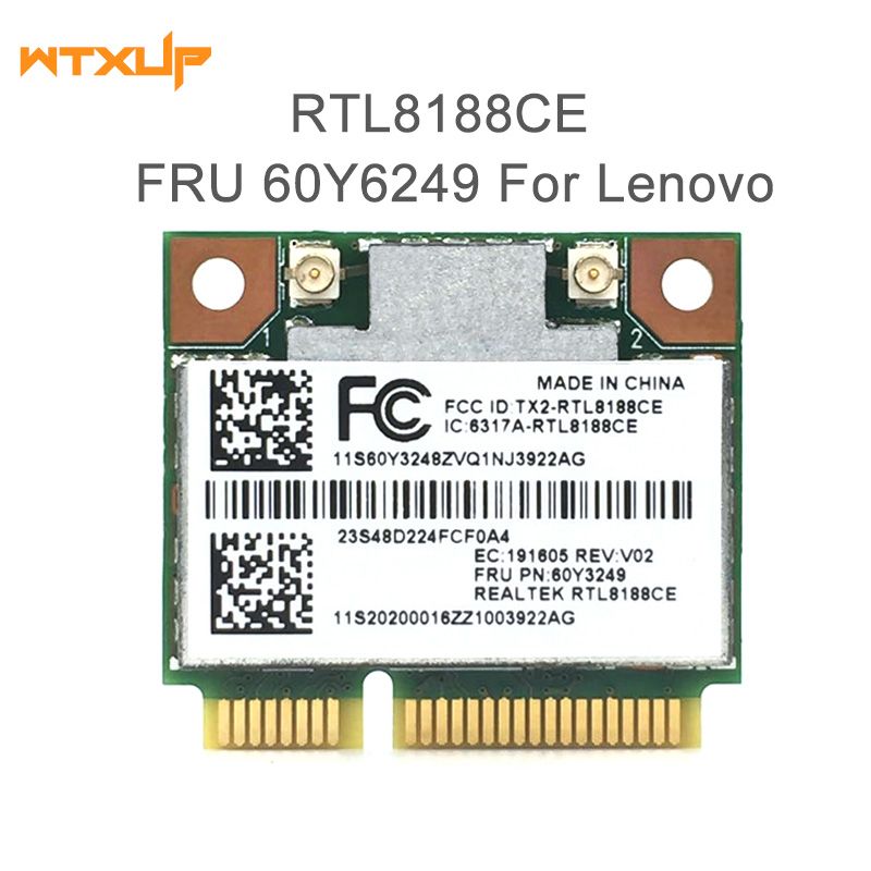

Приемник Wi-Fi NoBrand для компьютера Mini PCI-e 802.11n, Зеленый;белый