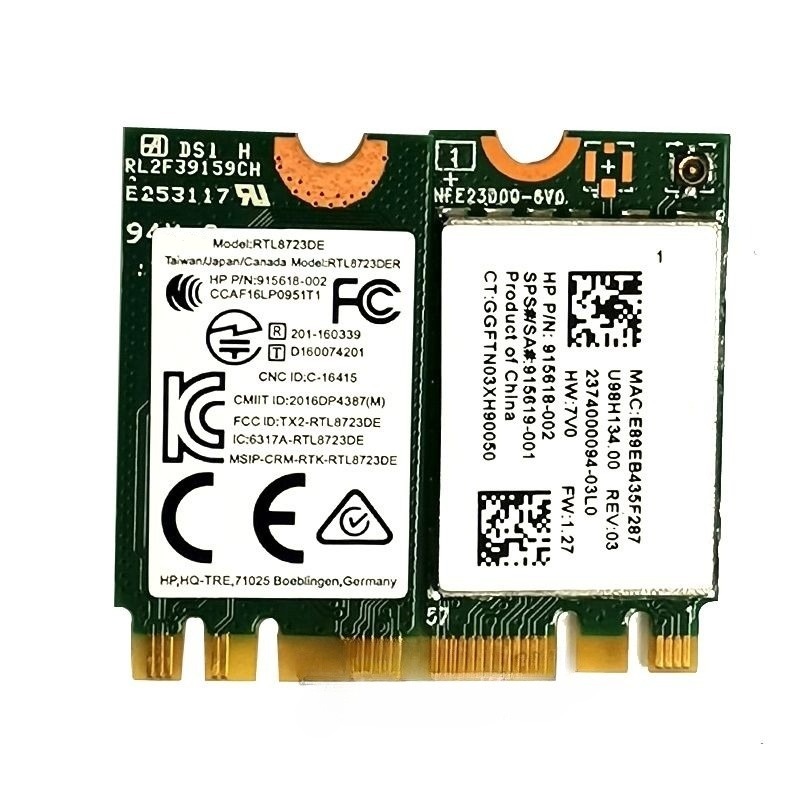 

Приемник Wi-Fi NoBrand Mini PCI-e 802.11n; 802.11a; 802.11g, Зеленый;белый