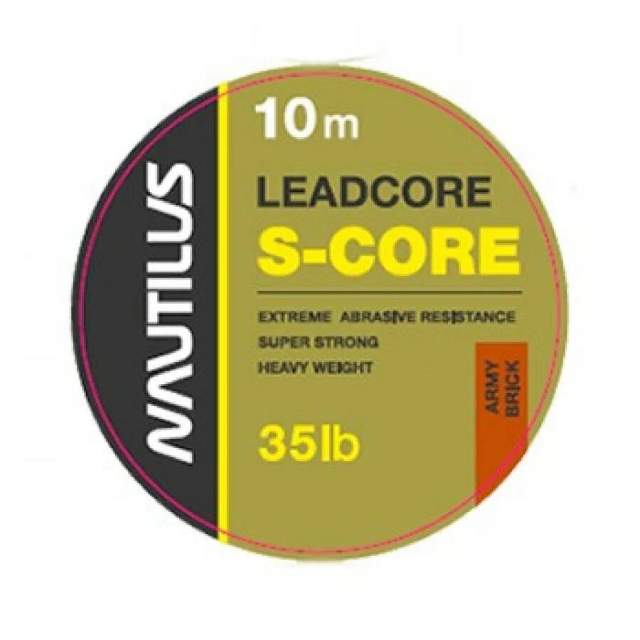 

Лидкор Nautilus S-Core Army Brick 35lb 10м, Коричневый;оранжевый;зеленый, S-Core