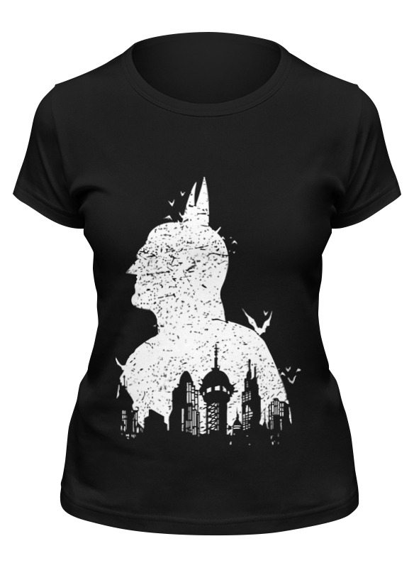

Футболка женская Printio Бэтмен (batman) черная S, Черный, Бэтмен (batman)