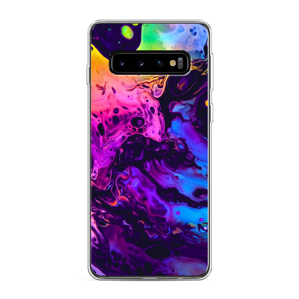 

Чехол Awog "ACID fluid" для Samsung Galaxy S10, Разноцветный, 27050-3