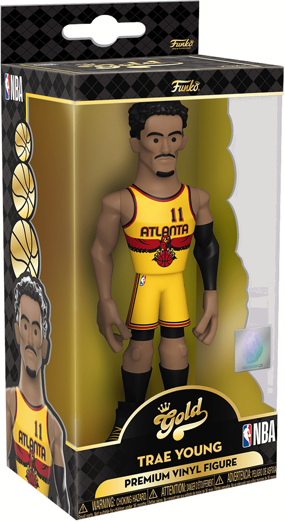 фото Фигурка funko vinyl gold nba hawks traeyoung alternateuni 5", 59383