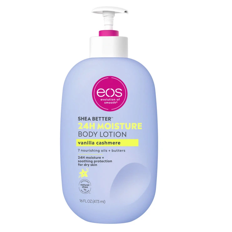 фото Лосьон для тела eos vanilla cashmere body lotion ванильный кашемир, 473 мл