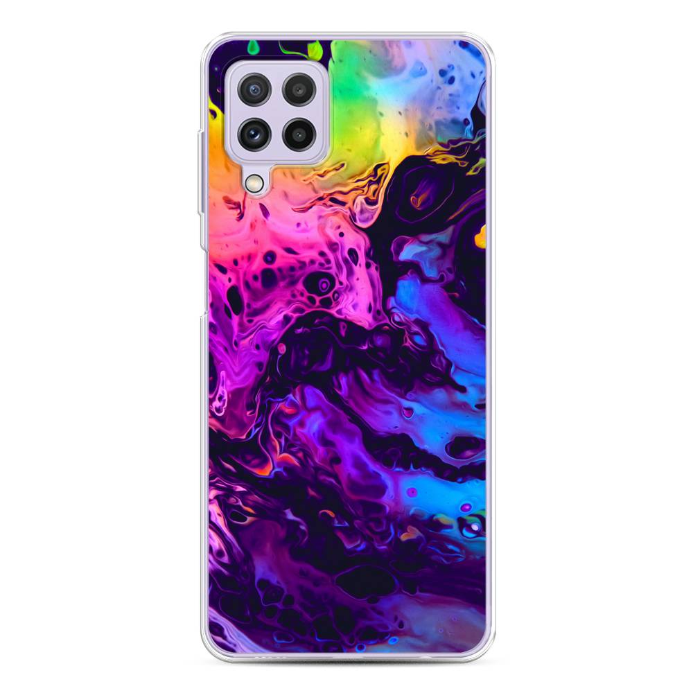 

Чехол Awog на Samsung Galaxy A22 / Самсунг A22 "ACID fluid", Разноцветный, 2103150-3