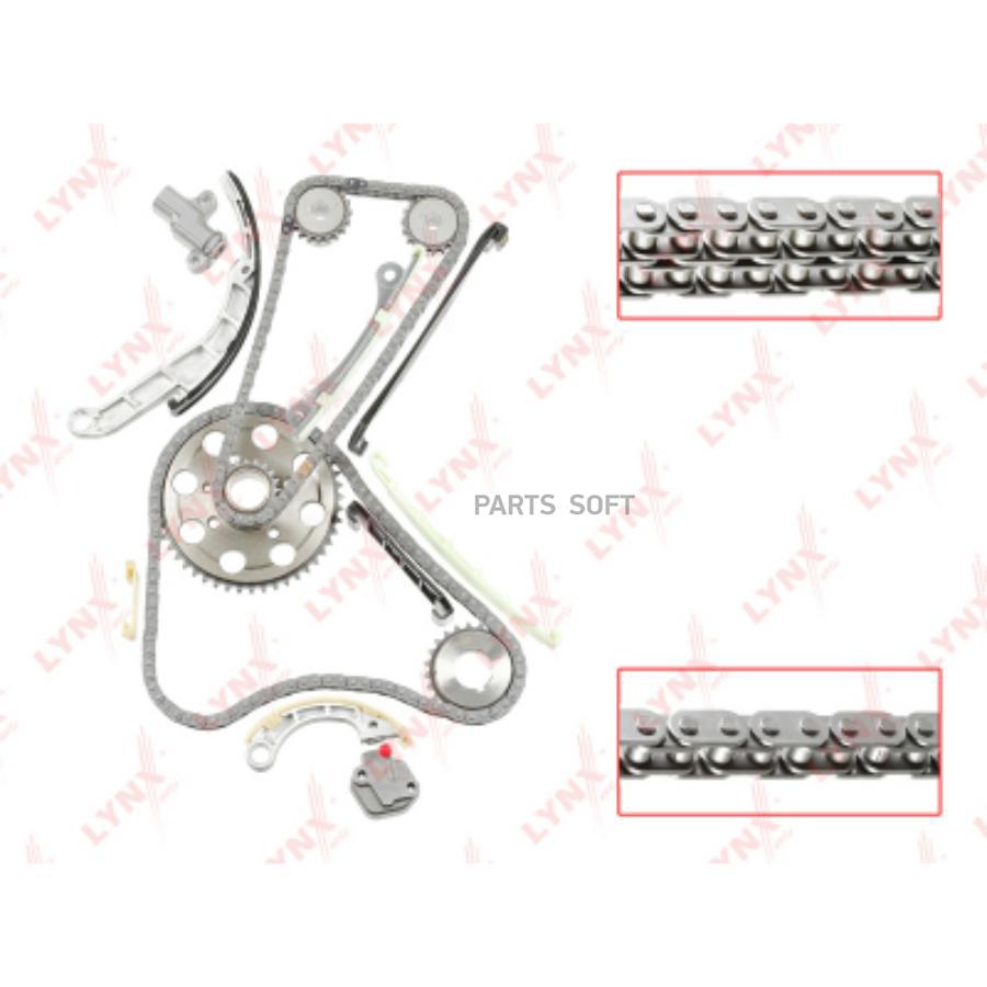 

К-кт цепи ГРМ NISSAN Navara(D40) 2.5D 05> / Pathfinder(R51) 2.5D 05>