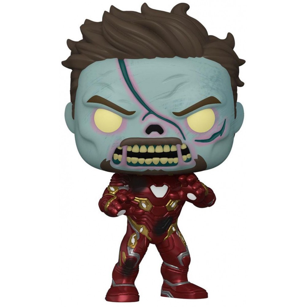 

Фигурка Funko POP! Bobble Marvel What If Zombie Iron Man GW Exc, 58178