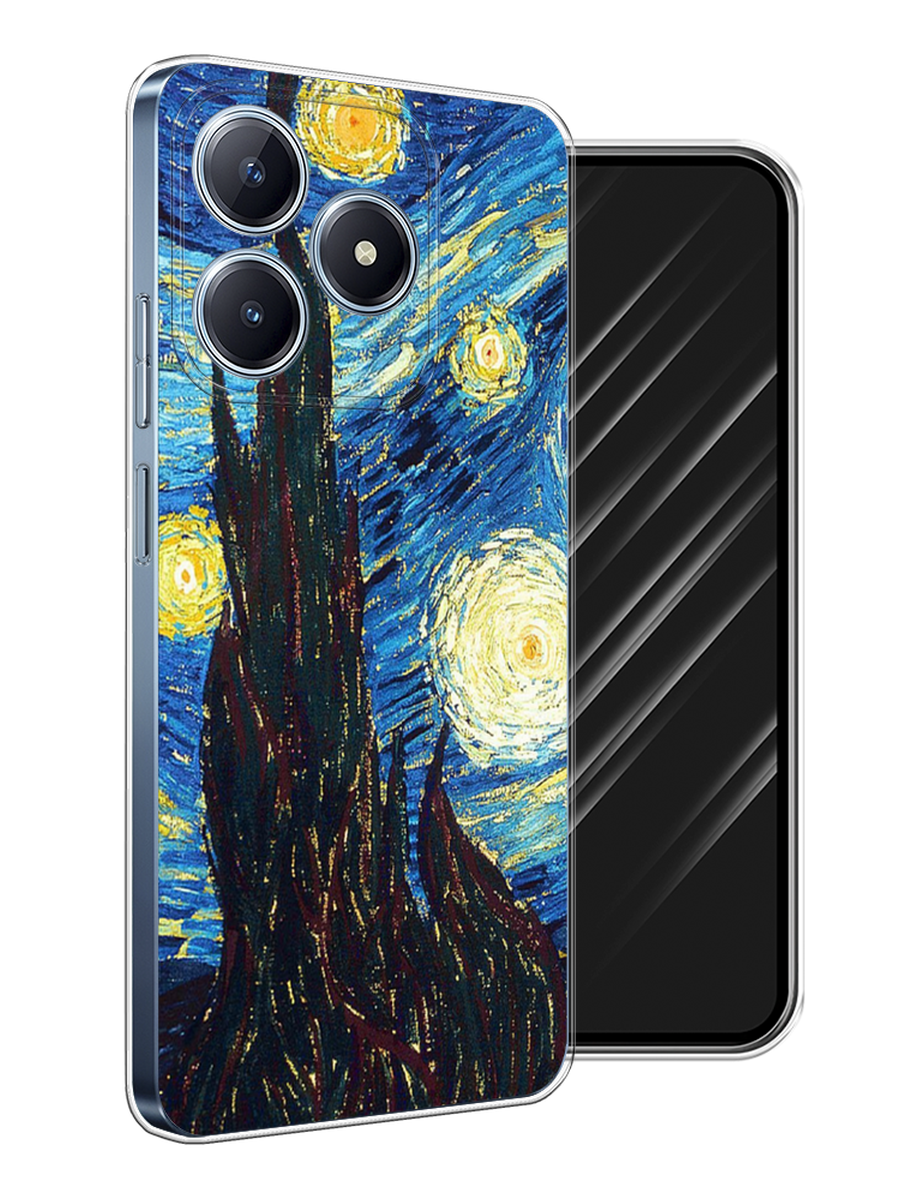 

Чехол Awog на Realme C63 "Ван Гог Звездная ночь", Желтый, 2517350-1
