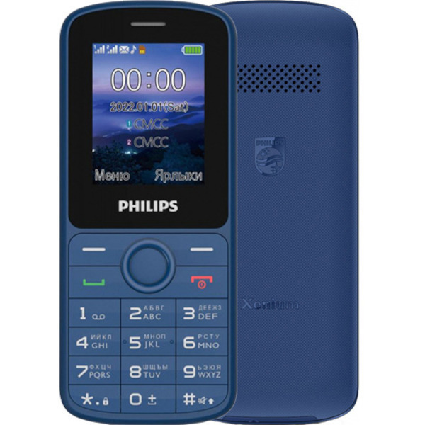 фото Мобильный телефон philips xenium e2101 (cte2101bu/00)