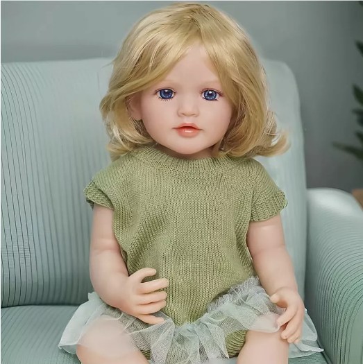 

Кукла Reborn Силиконовая девочка Лада 55 см, девочка Лада