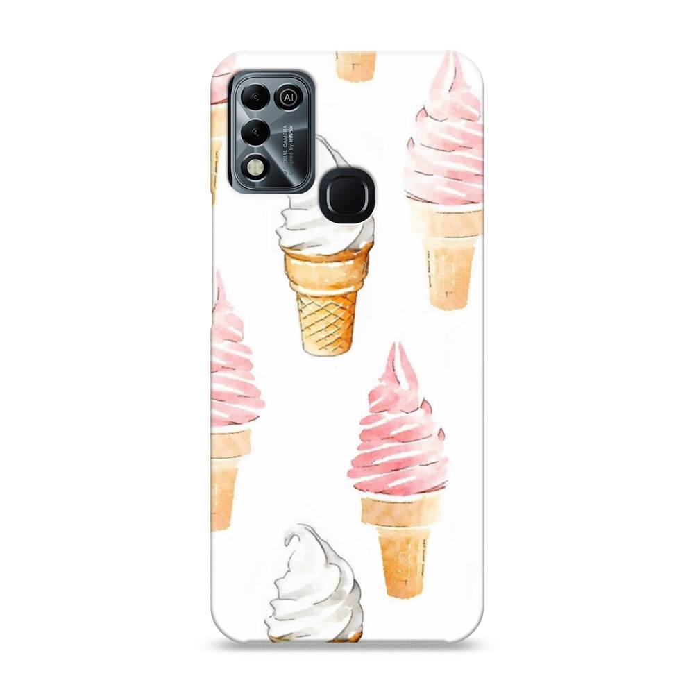 

Пластиковый чехол "Нарисованное мороженое" на Infinix HOT 11 Play, 3100820-7