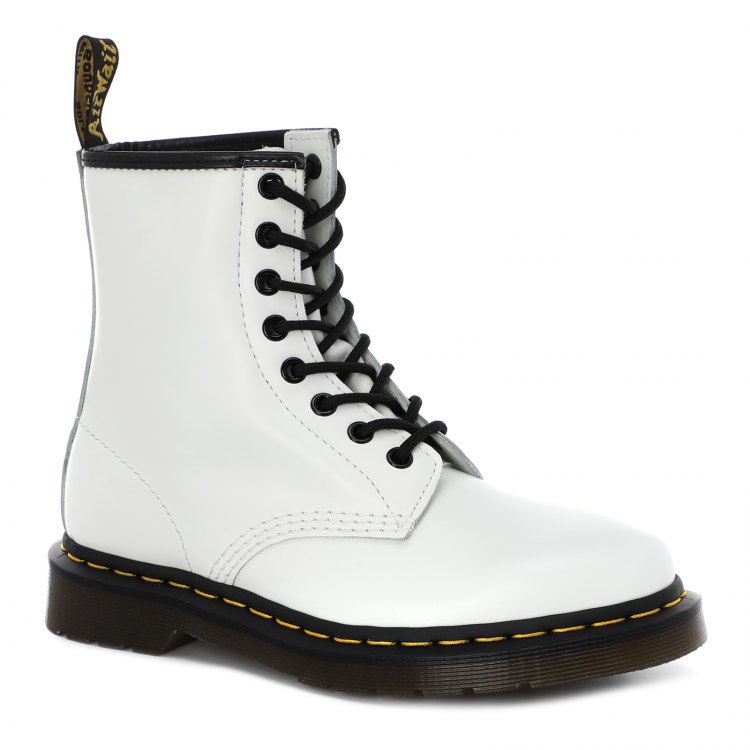 фото Ботинки женские dr. martens 11822100 белые 41 eu