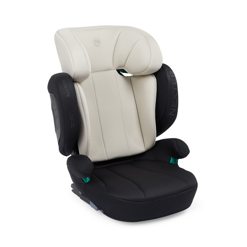 фото Автокресло детское happy baby nexter с isofix, 2/3, 15-36 кг., рост 100-150 см., бежевый