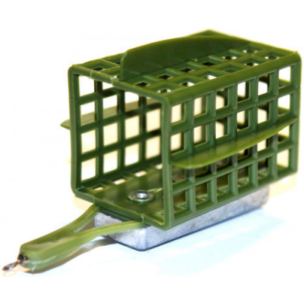 

Кормушка Liman Fish квадратная пластиковая с дном 80 грамм, 00-00001987