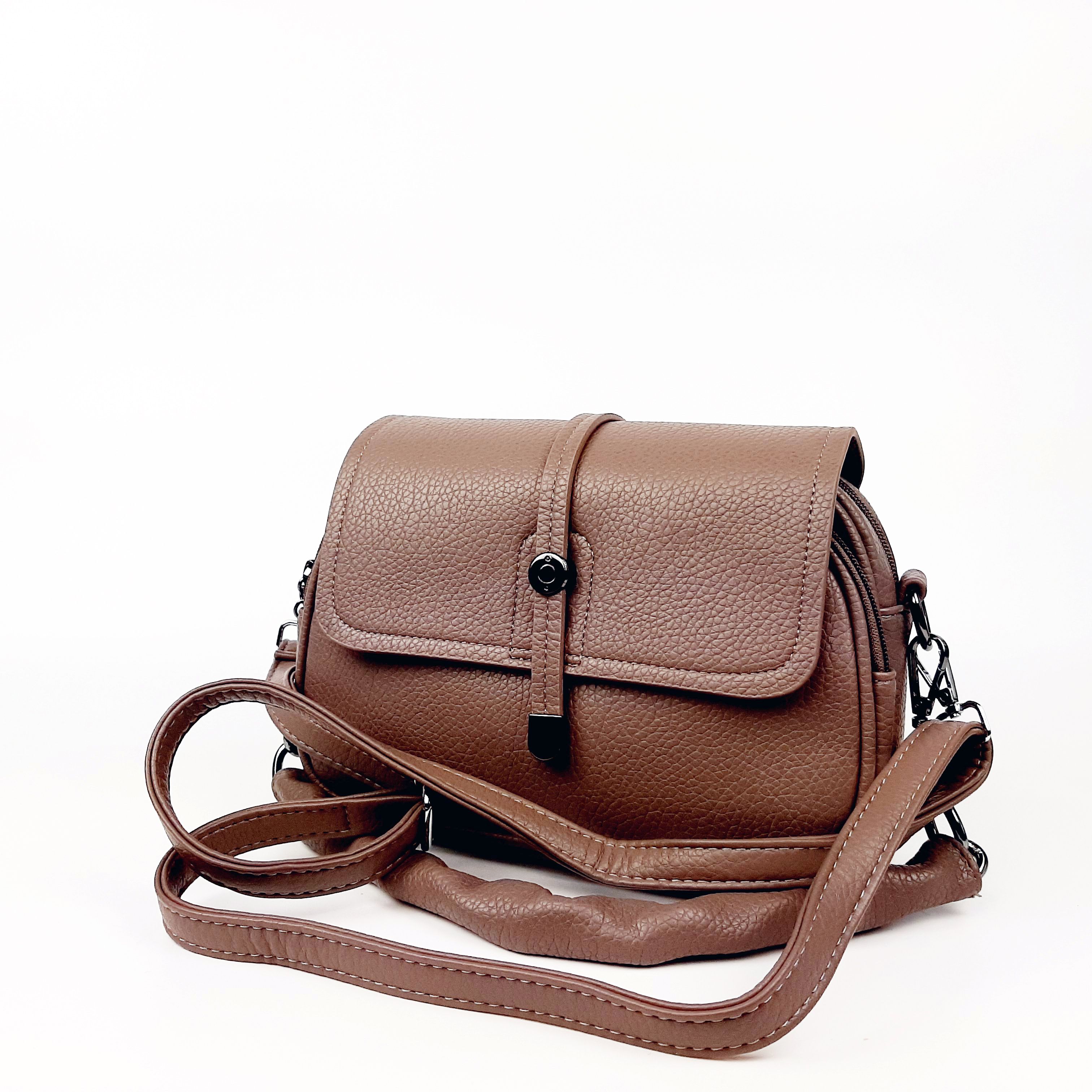 

Сумка женская Fuzi house 9803, коричневый, 9803