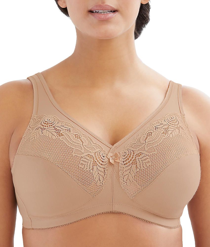 

Бюстгальтер женский Glamorise GI1003 бежевый 85F, GI1003