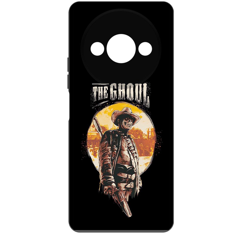 

Чехол-накладка Krutoff Soft Case Фоллаут (Fallout) - Гуль для Xiaomi Redmi A3, Черный