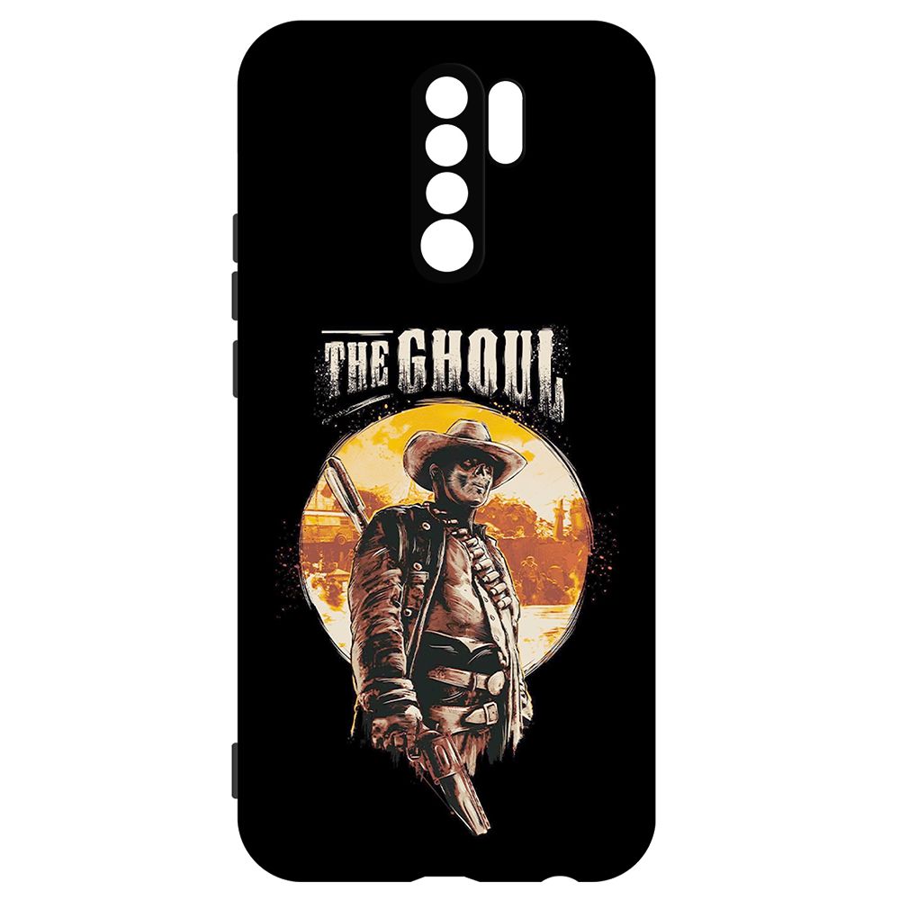 

Чехол-накладка Krutoff Soft Case Фоллаут (Fallout) - Гуль для Xiaomi Redmi 9 черный