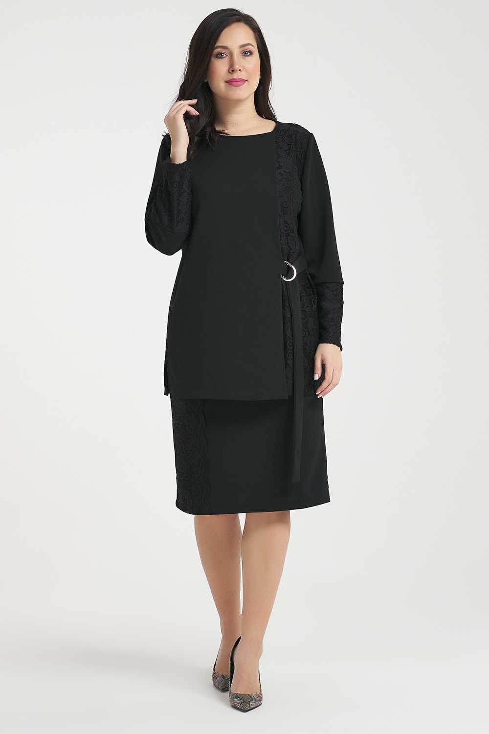 

Юбка женская OLSI 2014001 черная 58 RU, 2014001