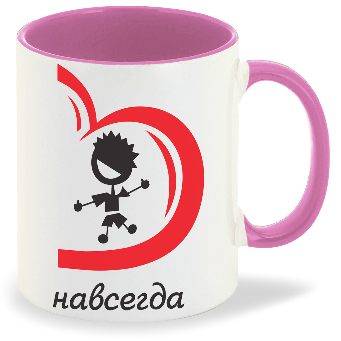 

Кружка CoolPodarok Вместе навсегда есть пара, Вместе навсегда есть пара