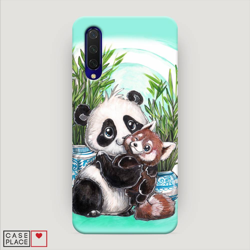 

Пластиковый чехол "Друзья зверята" на Xiaomi Mi CC9, 36120-1