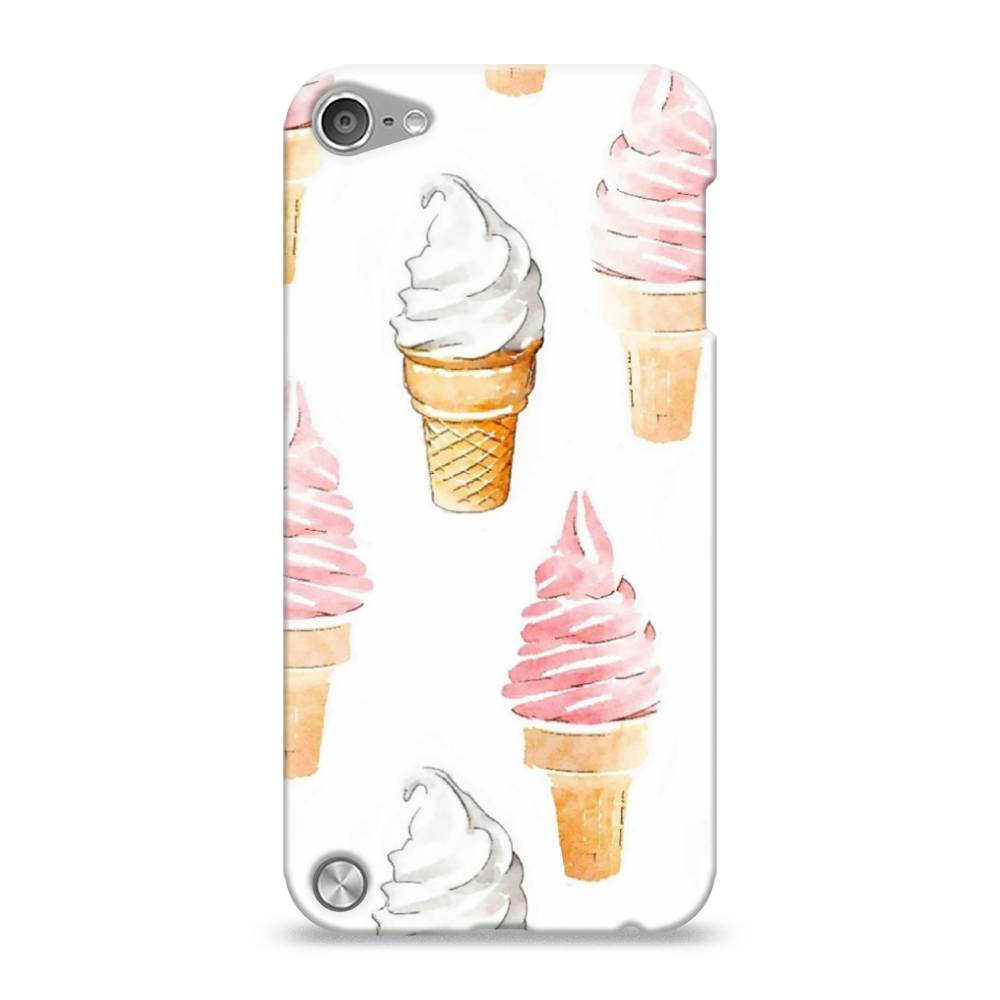 

Пластиковый чехол "Нарисованное мороженое" на Apple iPod Touch, 11120-7