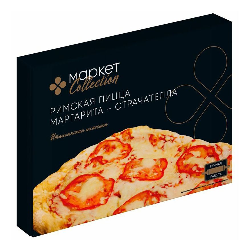 Пицца Market Collection Римская маргарита-страчателла 390 г