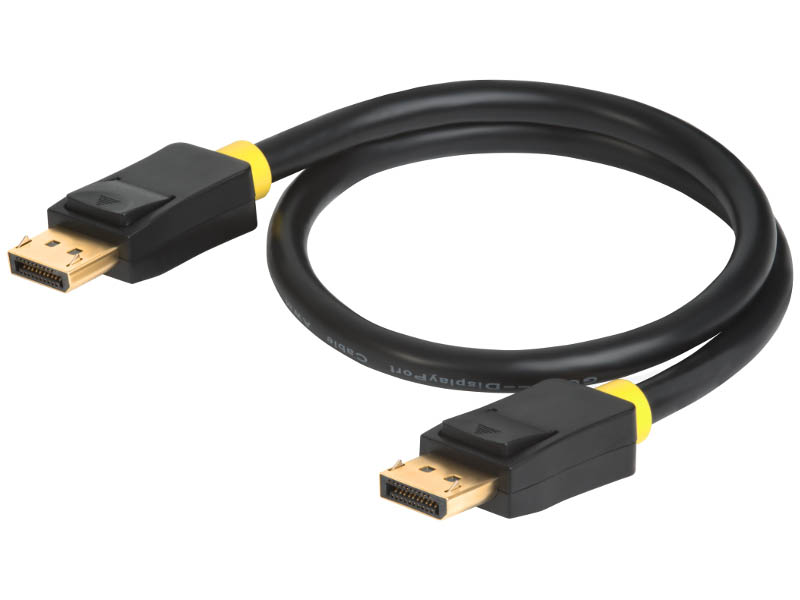 Аксессуар GCR DisplayPort to DisplayPort v1.2 1m Black GCR-DP2DP-1.0m