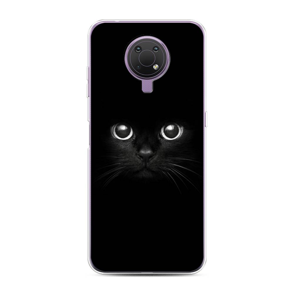 

Чехол Awog на Nokia G10 / Нокиа G10 "Взгляд черной кошки", Черный, 124050-1