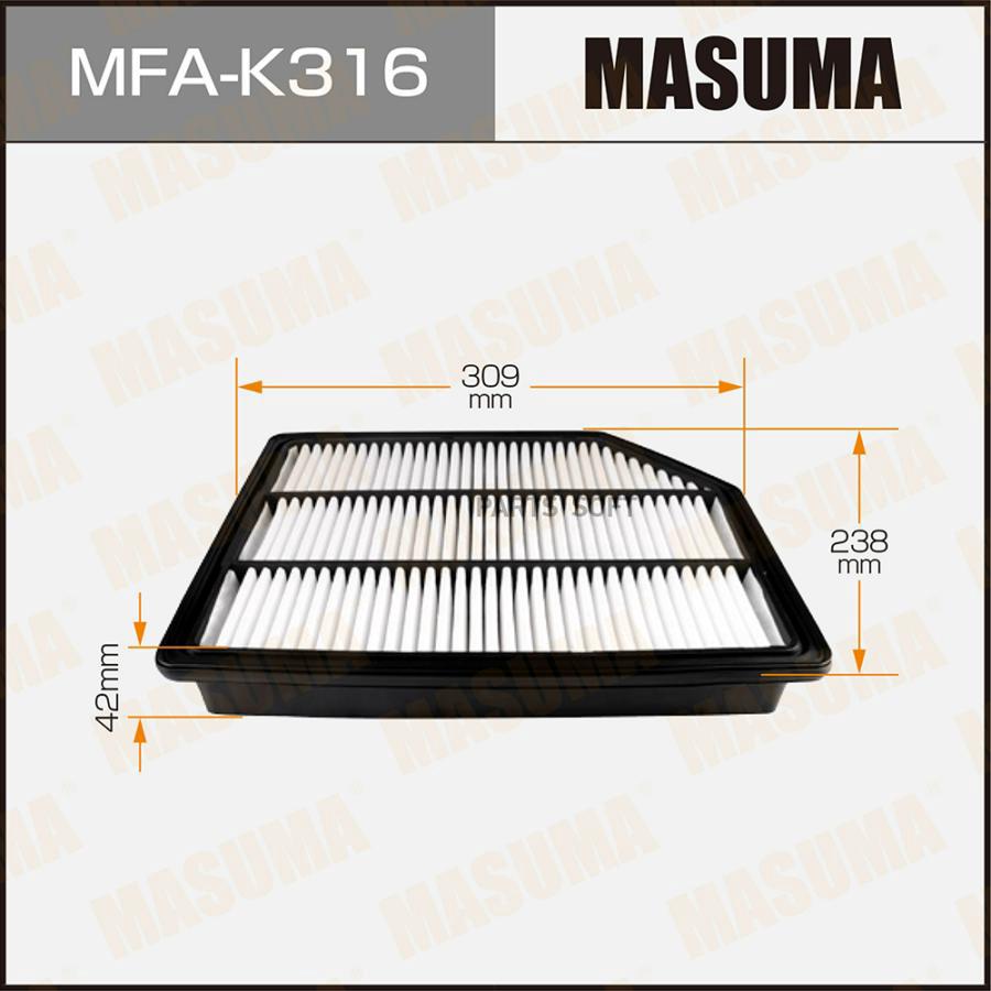 

Фильтр Воздушный Hyundai Ix55 06-14 Masuma Masuma арт. MFAK316
