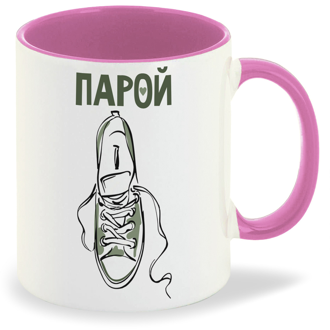 

Кружка CoolPodarok Ходим парой, Ходим парой
