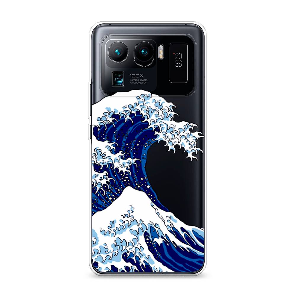 

Чехол Awog на Xiaomi Mi 11 Ultra "Волна в Канагаве", Разноцветный, 310450-4