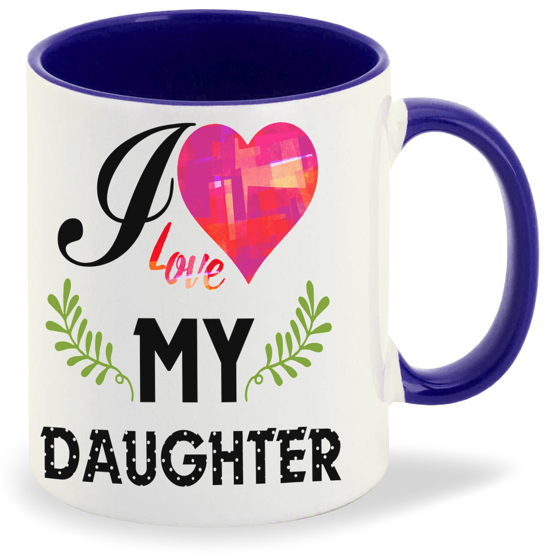 

Кружка CoolPodarok Прикол Семья I love my daughter Я люблю мою дочку, Прикол Семья I love my daughter Я люблю мою дочку