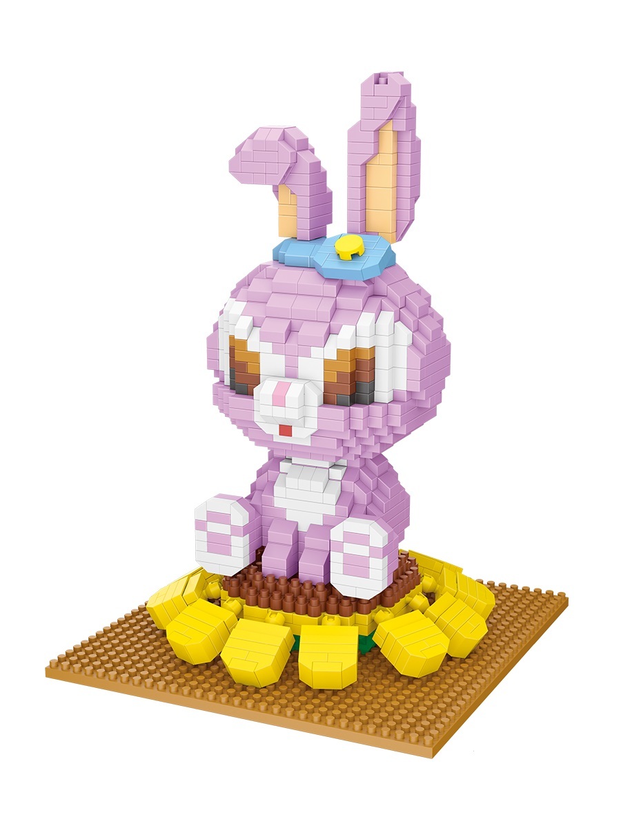 

Конструктор Wisehawk Крольчиха Стелла 1109 дет. № 2636 Rabbit Stella Gift Series