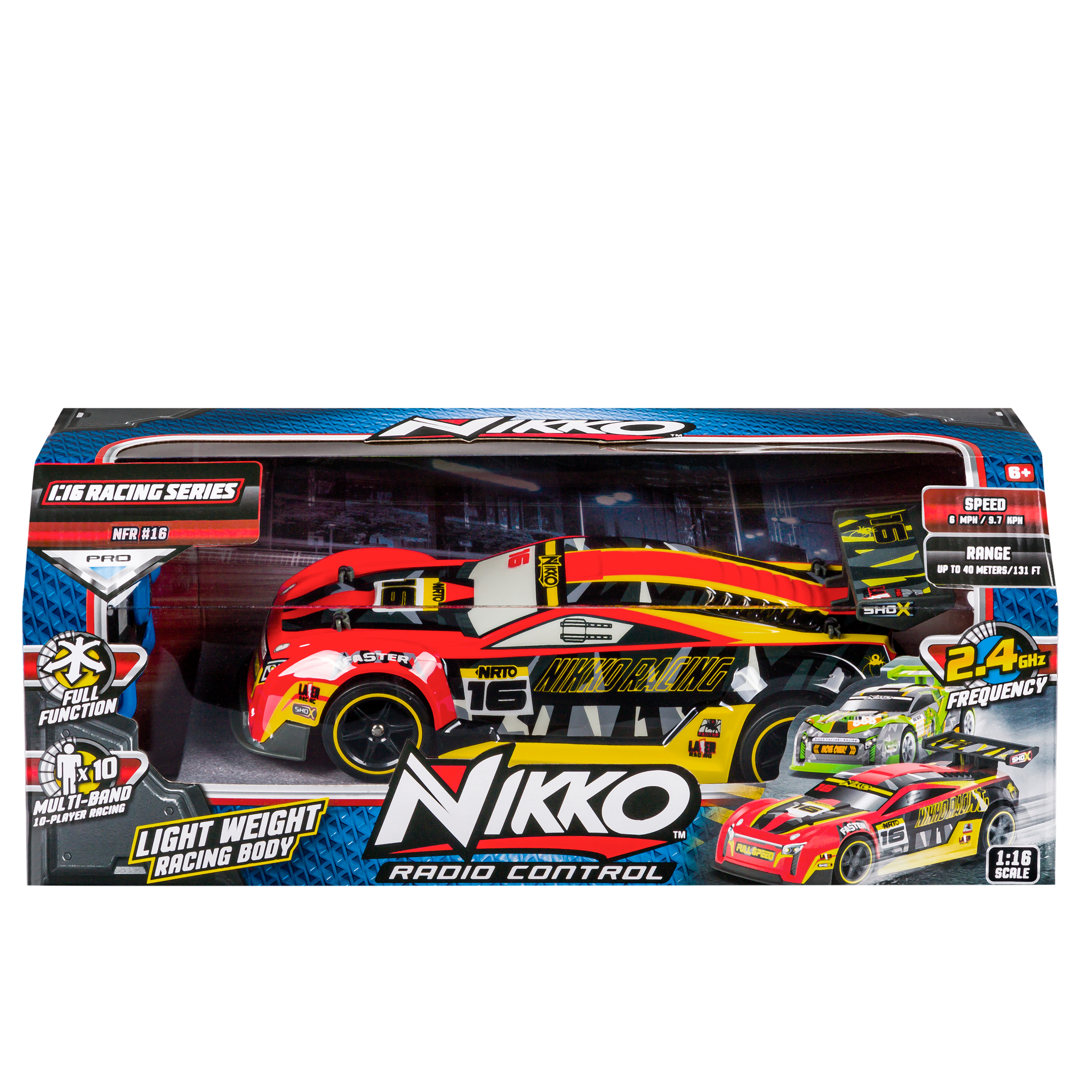 

Радиоуправляемая машинка NIKKO Racing Series Гоночный болид, "Racing Series - NFR #16"