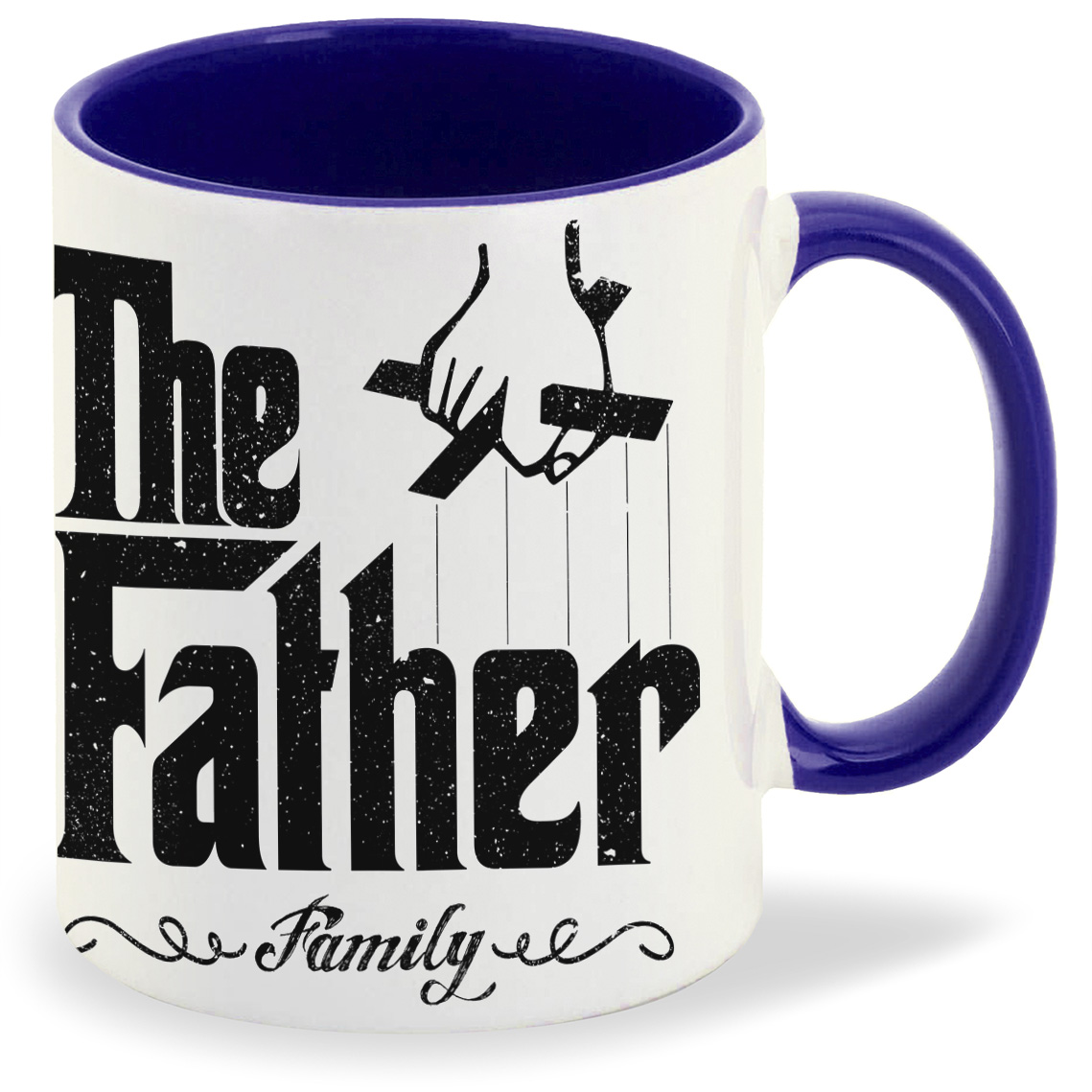 

Кружка CoolPodarok Прикол Семья The father Папа, Прикол Семья The father Папа