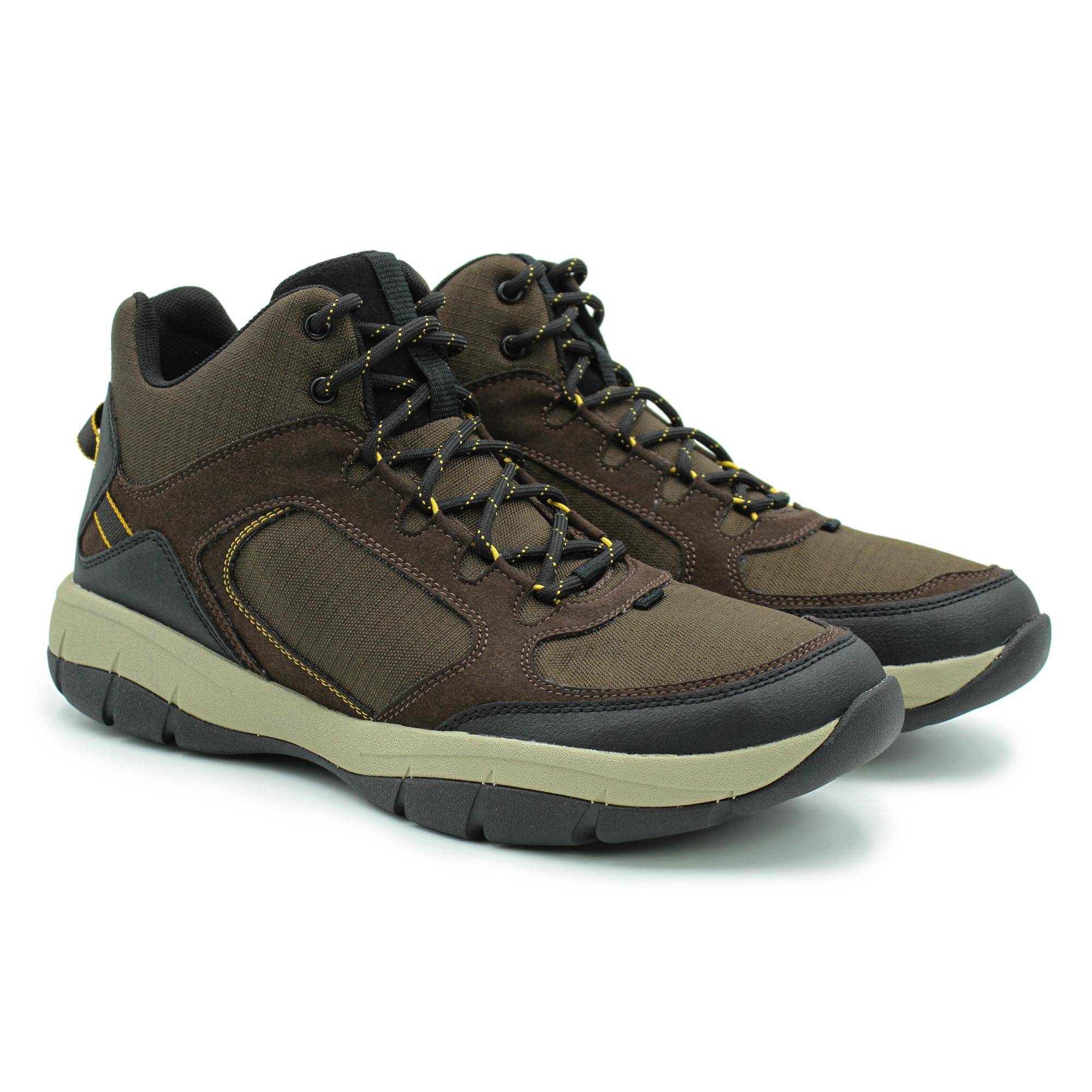 

Кроссовки мужские Clarks Ervin Mid 26153621 коричневые 42 EU, Ervin Mid 26153621