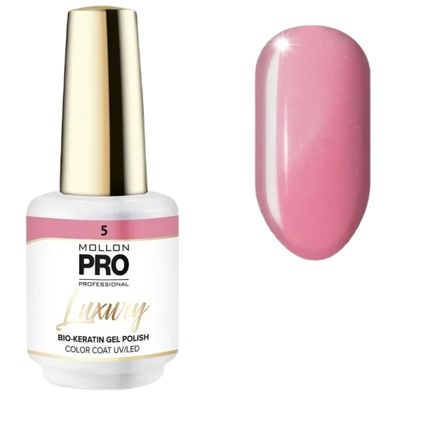 

Гель-лак Mollon Pro Luxury Color Coat №05 Cotton Candy, 8 мл, Розовый, LUX05